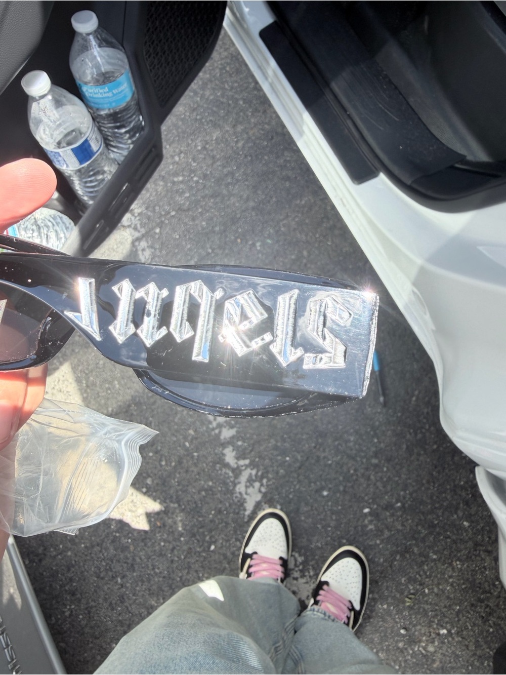 Palm angels sunglasses black - Picture 3 of 3
